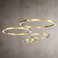 CRUISE Ring Chandelier by Lampadom - side view