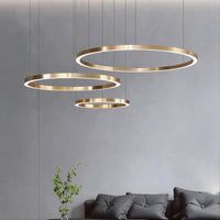 CRUISE Ring Chandelier by Lampadom - detail view