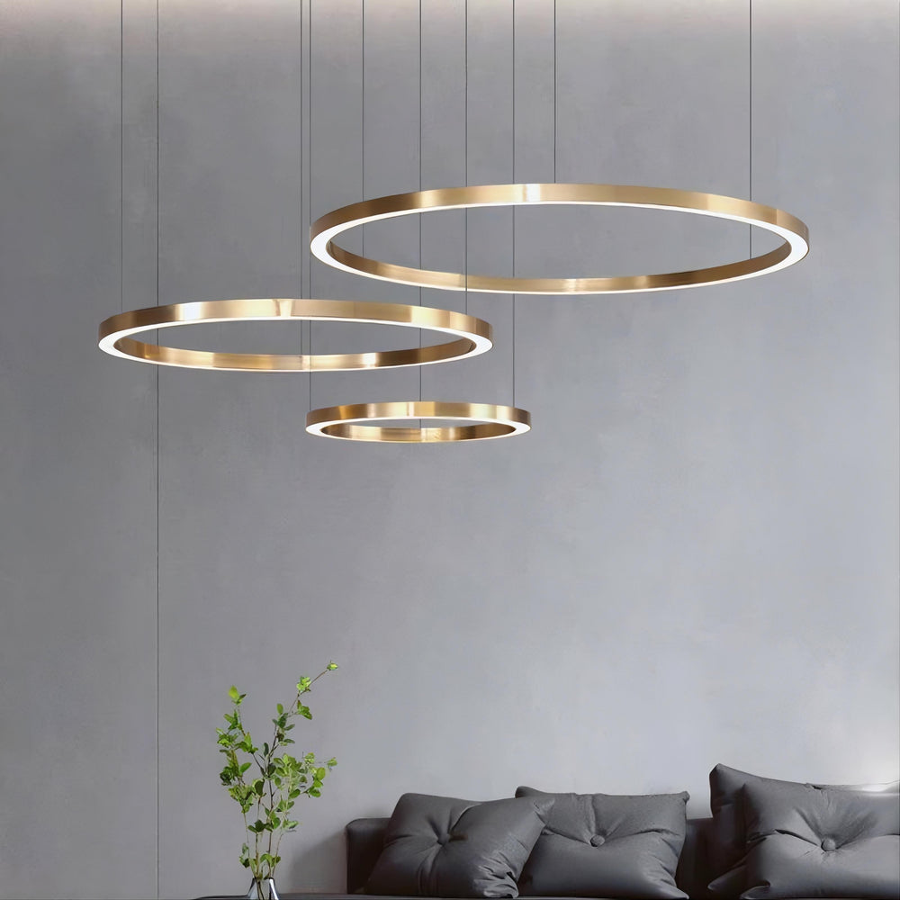 CRUISE Ring Chandelier by Lampadom - detail view