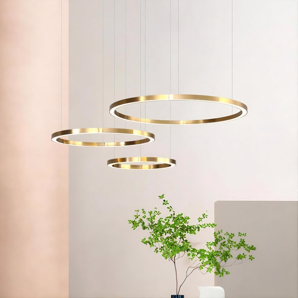 CRUISE Ring Chandelier by Lampadom - top view