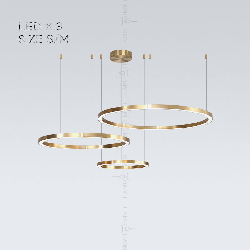 CRUISE Ring Chandelier by Lampadom - ambient shot