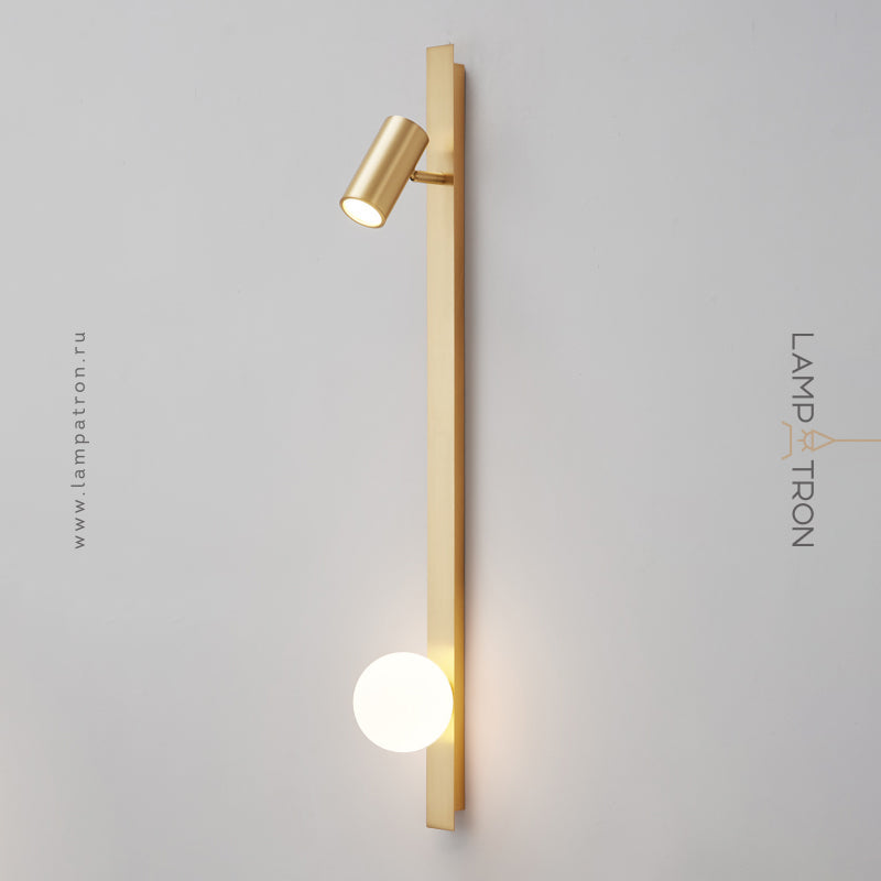 CURD Wall Light by Lampadom - close-up