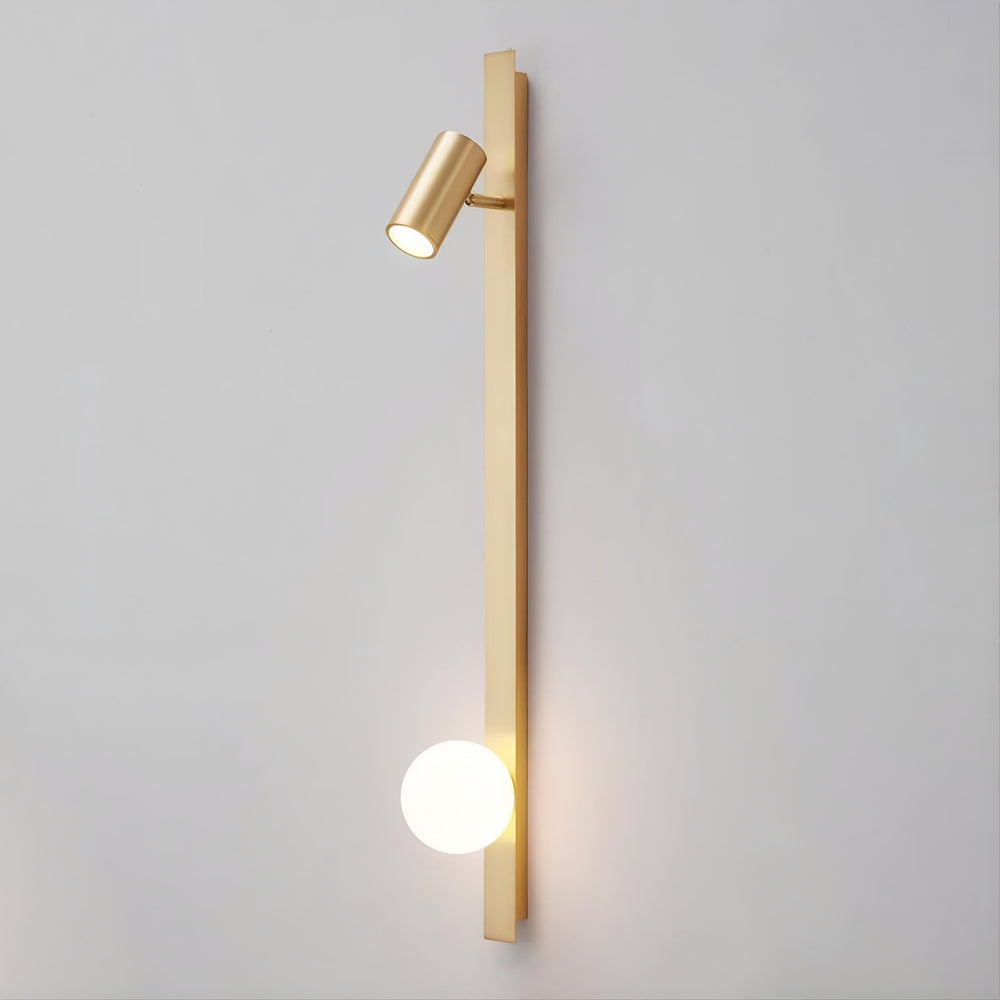 CURD Wall Light by Lampadom - scale reference