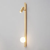 CURD Wall Light by Lampadom - scale reference