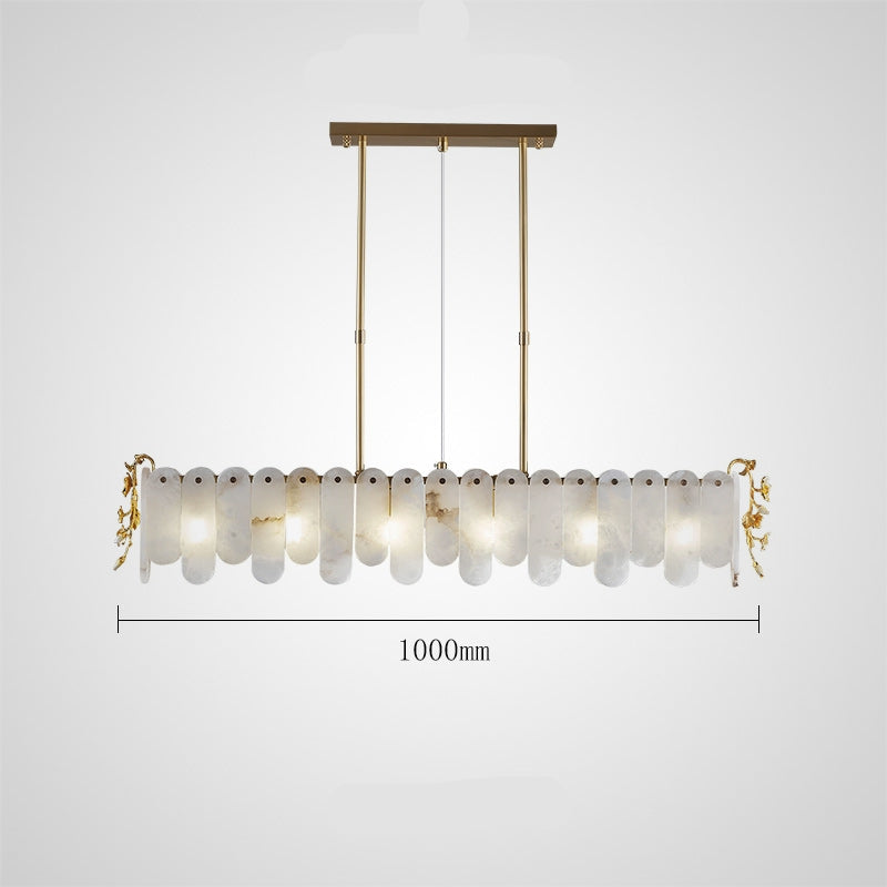 CYPRIAN Linear Chandelier by Lampadom - close-up