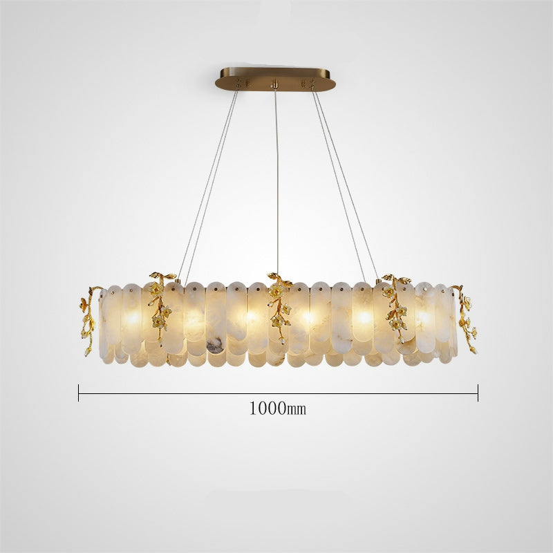 CYPRIAN Linear Chandelier by Lampadom - detail view