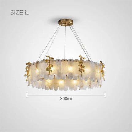 CYPRIAN Ring Chandelier by Lampadom - scale reference