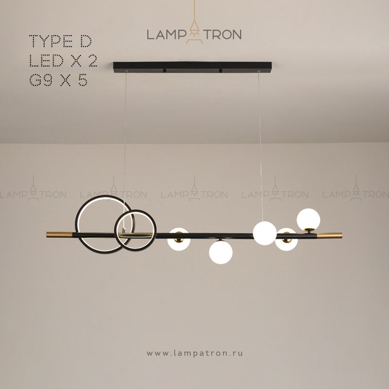 DAGFRID Linear Chandelier