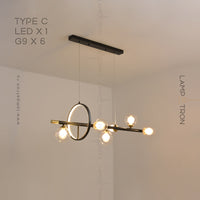 DAGFRID Linear Chandelier