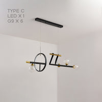 DAGFRID Linear Chandelier