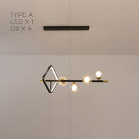 DAGFRID Linear Chandelier