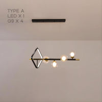DAGFRID Linear Chandelier