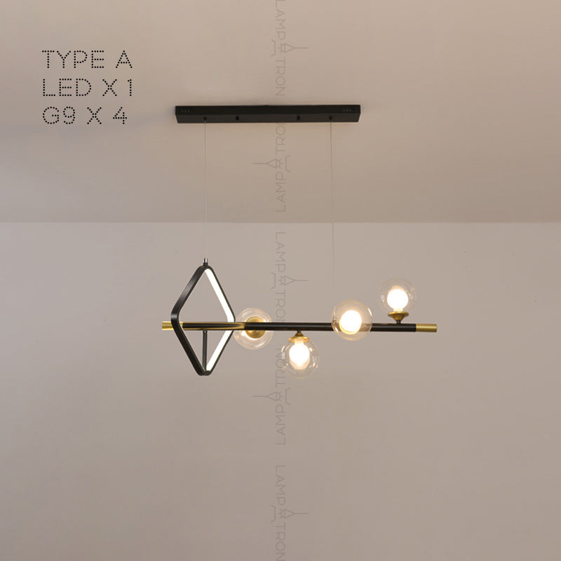 DAGFRID Linear Chandelier