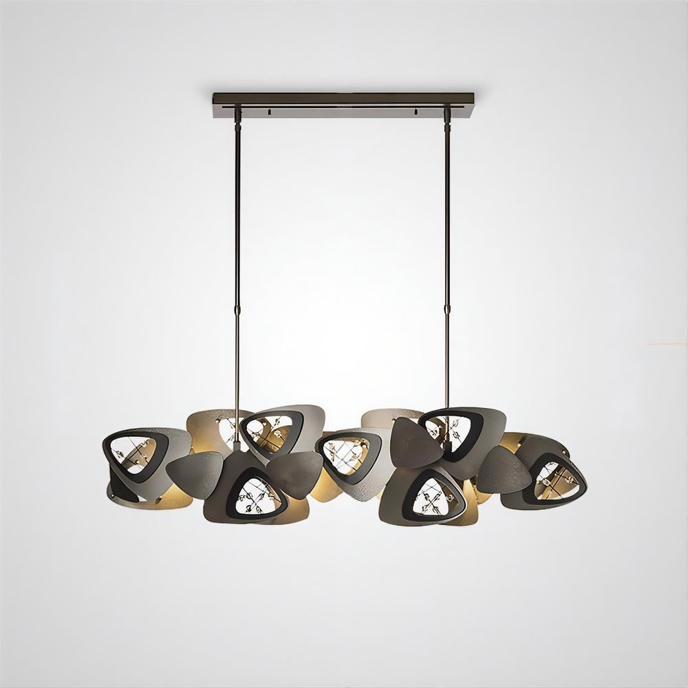DAGMAR Linear Chandelier by Lampadom - scale reference