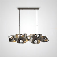 DAGMAR Linear Chandelier by Lampadom - scale reference