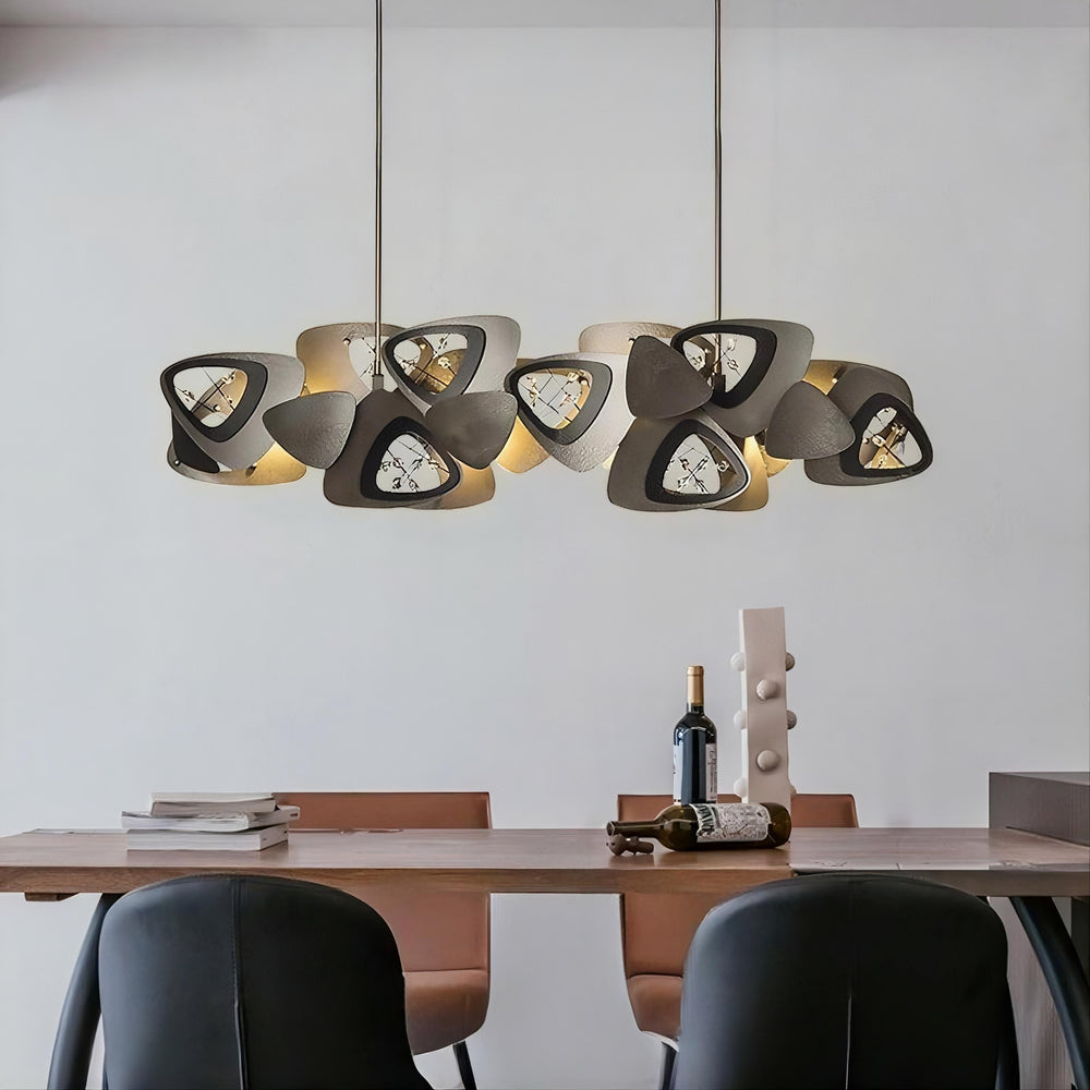 DAGMAR Linear Chandelier by Lampadom - scale reference