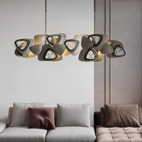 DAGMAR Linear Chandelier by Lampadom - ambient shot