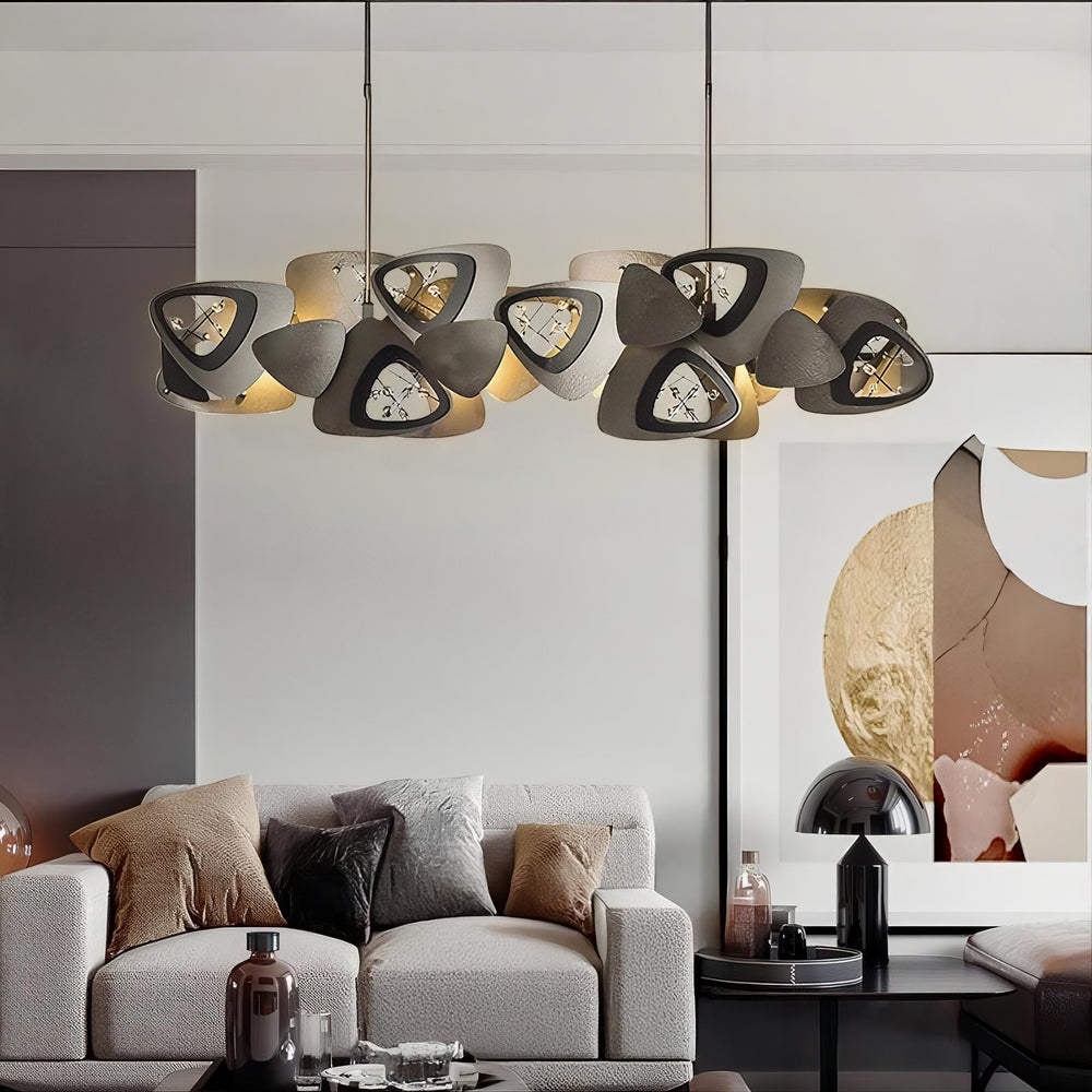 DAGMAR Linear Chandelier by Lampadom - top view