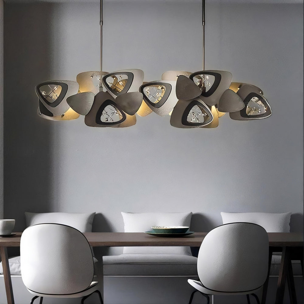 DAGMAR Linear Chandelier by Lampadom - top view