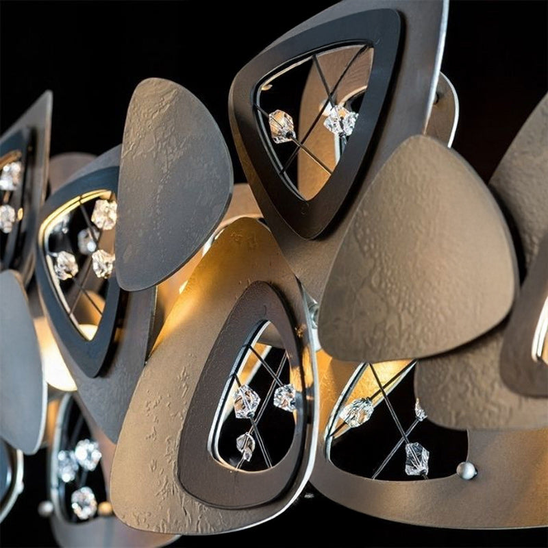 DAGMAR Linear Chandelier by Lampadom - side view