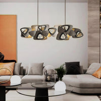 DAGMAR Linear Chandelier by Lampadom - ambient shot