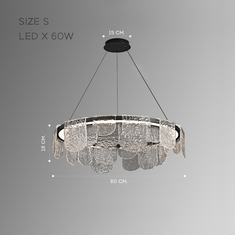 DALI Chandelier by Lampadom - scale reference