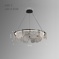 DALI Chandelier by Lampadom - scale reference