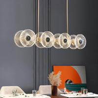DAMIANA Linear Chandelier by Lampadom - scale reference