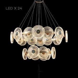 DAMIANA Ring Chandelier by Lampadom