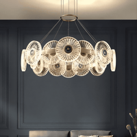 DAMIANA Ring Chandelier by Lampadom - close-up