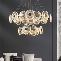 DAMIANA Ring Chandelier by Lampadom - side view