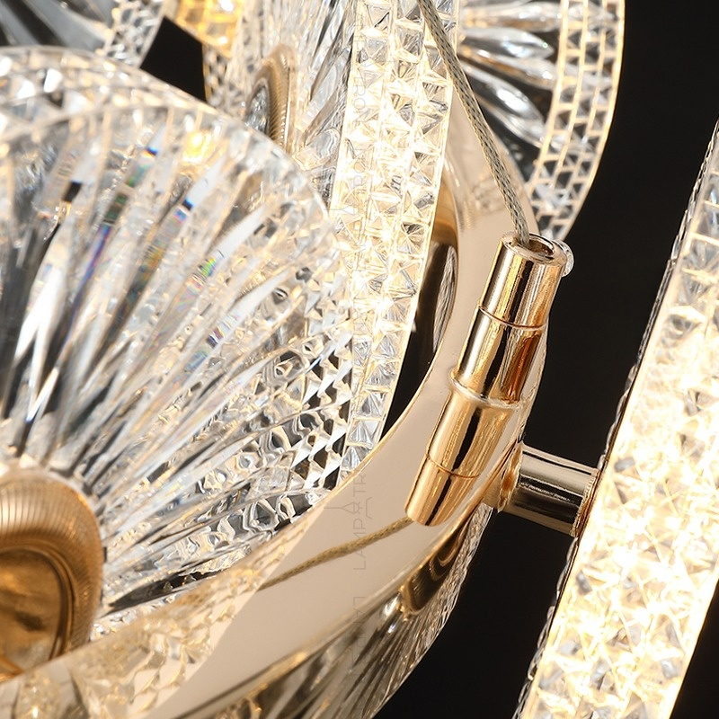 DAMIANA Ring Chandelier by Lampadom - scale reference