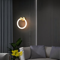 DAMON Wall Light by Lampadom - scale reference