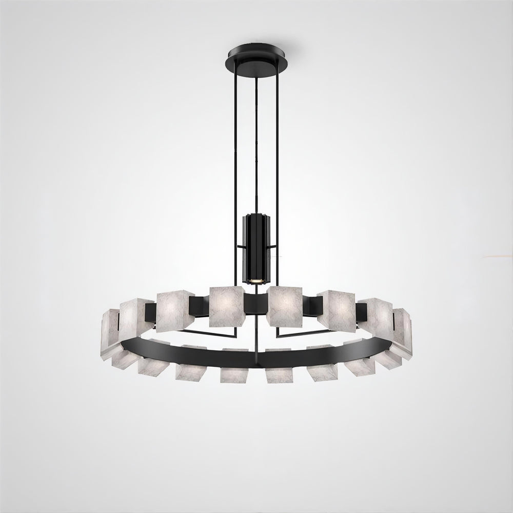 DANIA Ring Chandelier by Lampadom - top view