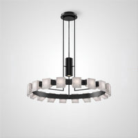 DANIA Ring Chandelier by Lampadom - top view