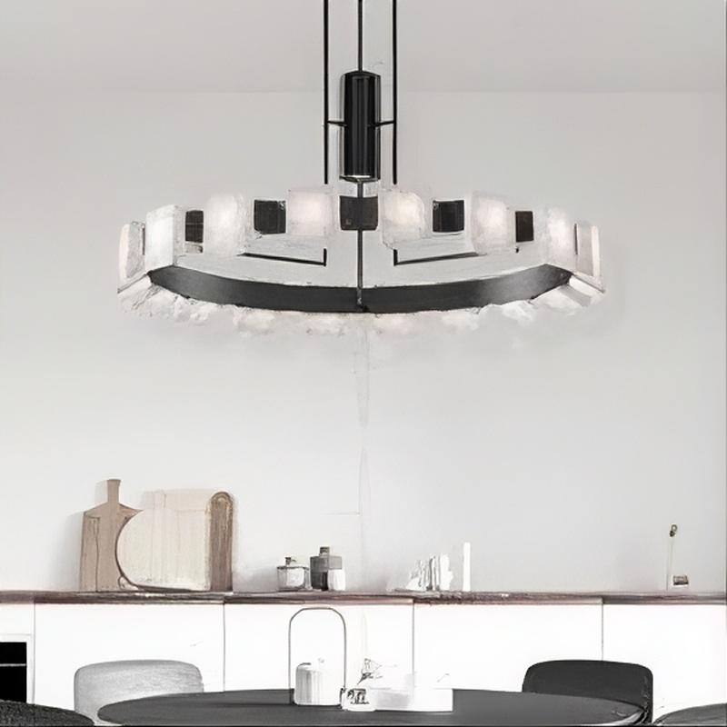 DANIA Ring Chandelier by Lampadom - close-up
