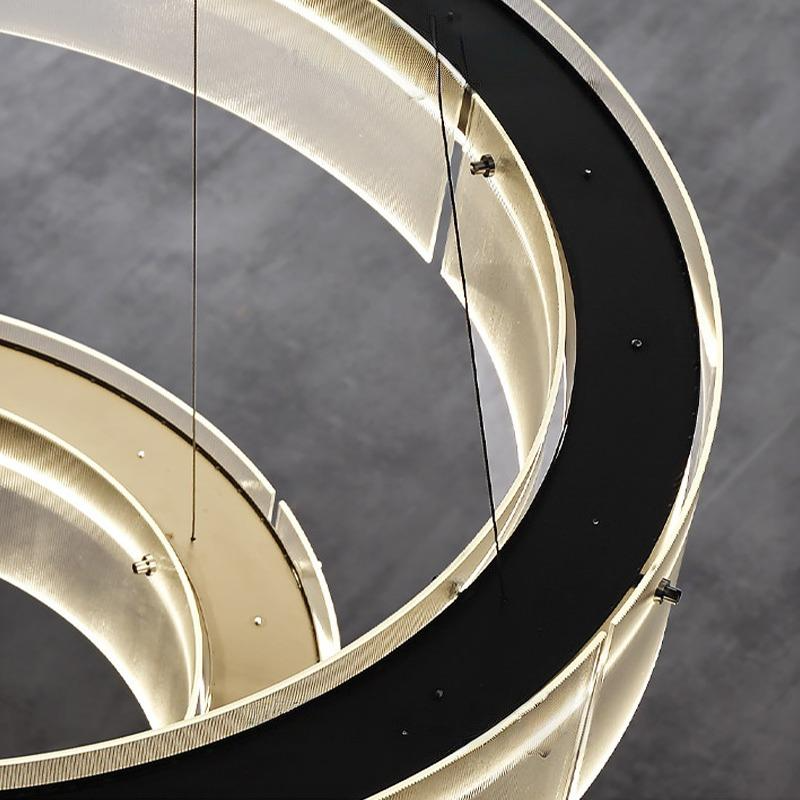 DANKERT Ring Chandelier by Lampadom - scale reference