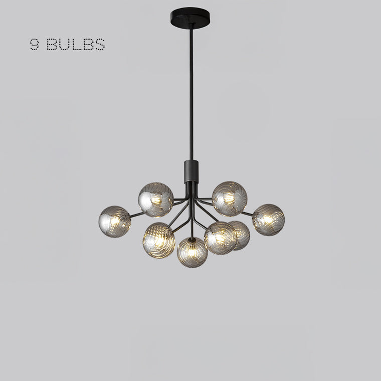 DANNA LUX Chandelier by Lampadom - top view