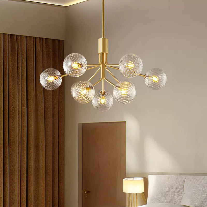 DANNA LUX Chandelier by Lampadom - side view