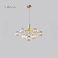 DANNA LUX Chandelier by Lampadom - top view