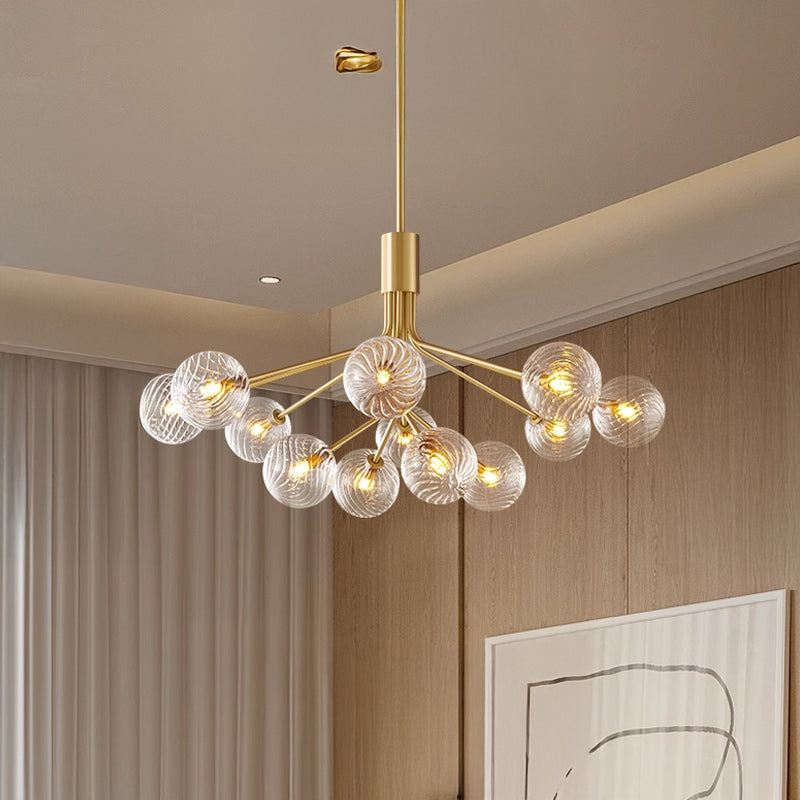 DANNA LUX Chandelier by Lampadom - scale reference