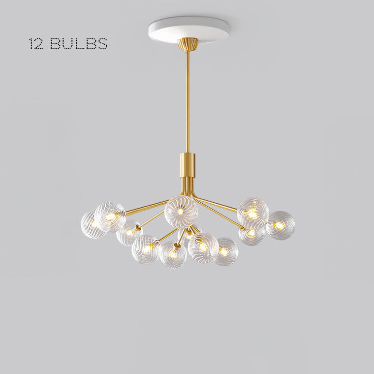 DANNA LUX Chandelier by Lampadom - close-up