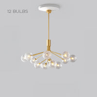 DANNA LUX Chandelier by Lampadom - close-up