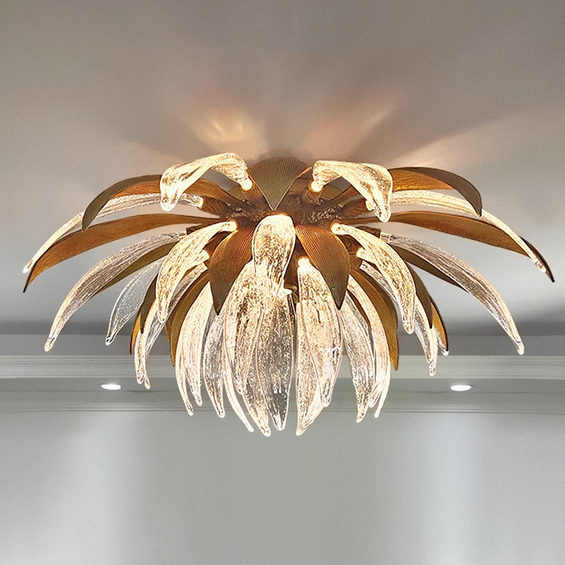 DANTE C Ceiling Chandelier Chandelier in Crystal by Lampadom - room setting