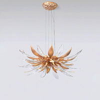 DANTE Chandelier Chandelier in Crystal by Lampadom - side view