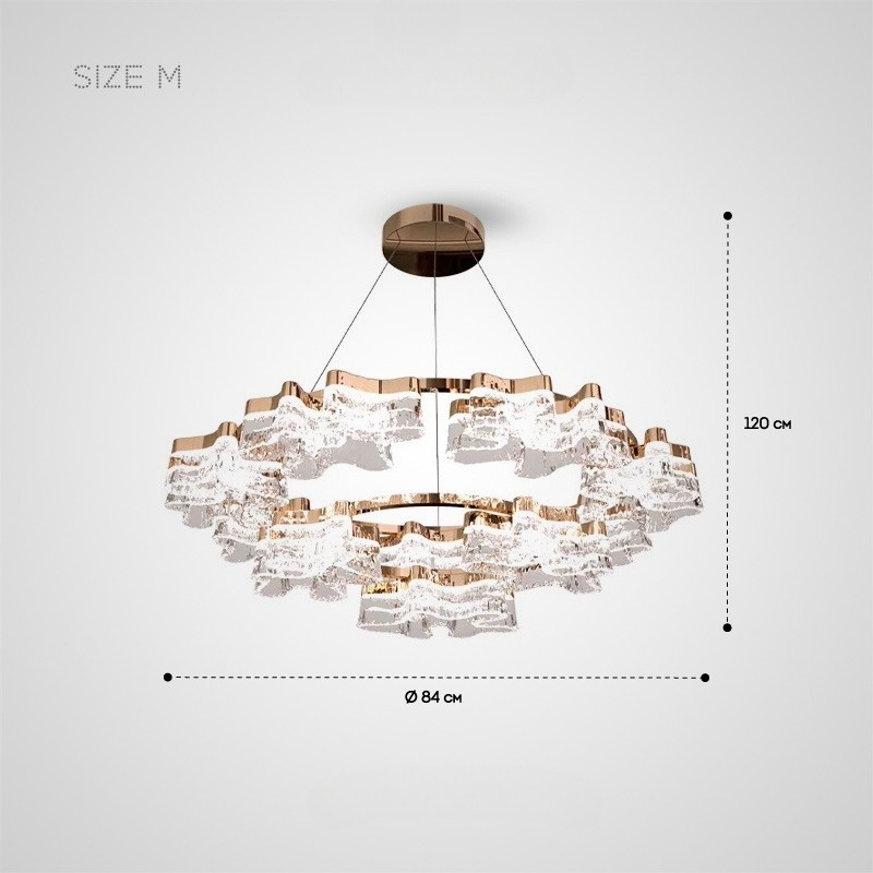 DARREN RING Chandelier by Lampadom - detail view