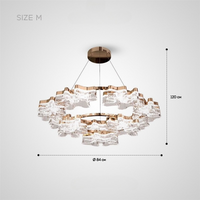 DARREN RING Chandelier by Lampadom - detail view