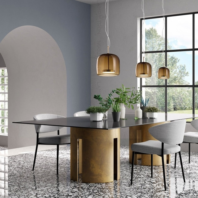 DAUPHIN Pendant by Lampadom - scale reference