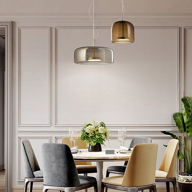 DAUPHIN Pendant by Lampadom - side view