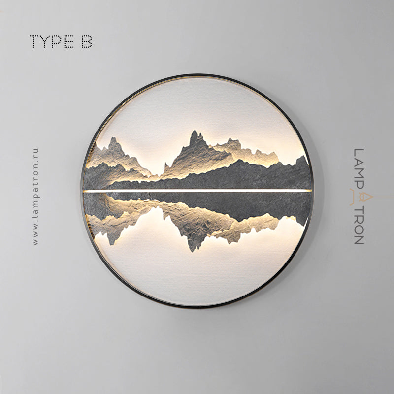 DAWN B Wall Light by Lampadom - ambient shot